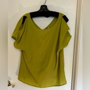 Anne Klein Vibrant Green Blouse
